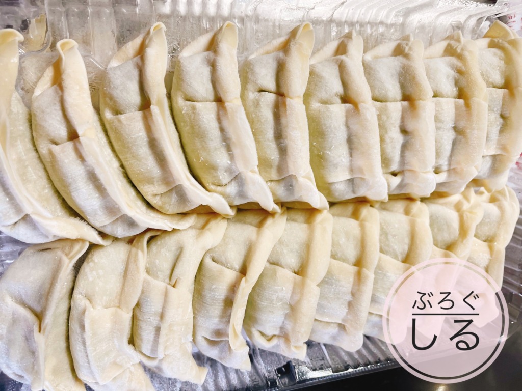 餃子の雪松 四国中央店の餃子の焼き方